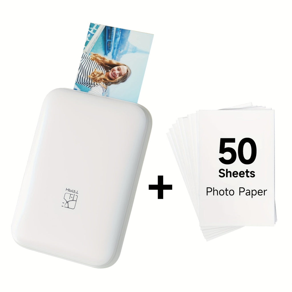 NNETM Portable Photo Printer Wireless 303DPI