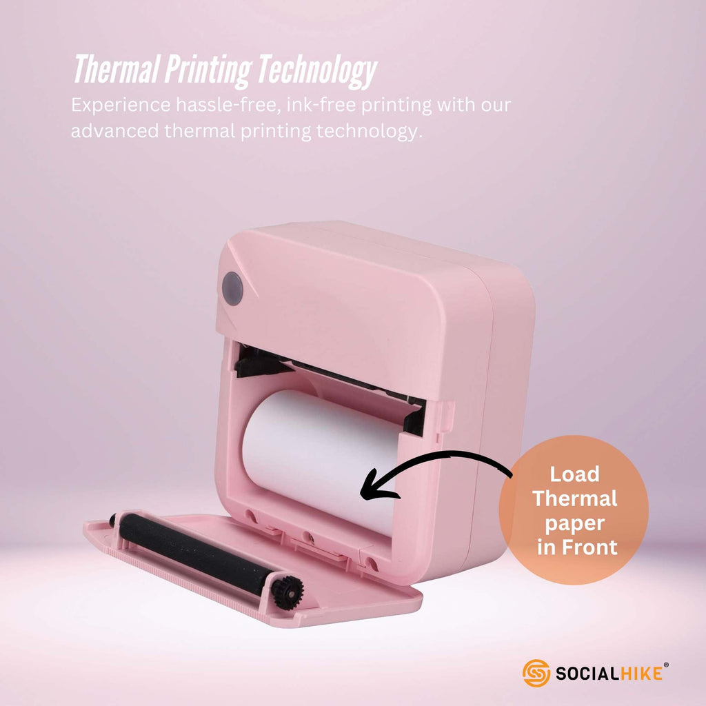 Mini Wireless Pocket Thermal Printer