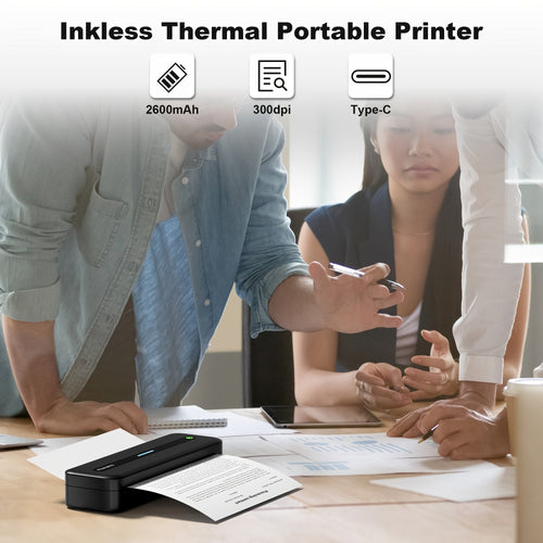 NNETM M832 Portable Wireless Thermal Printer